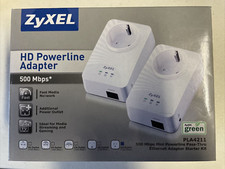 ZyXEL PLA4211 Ethernet Powerline Adapter 2-Pack