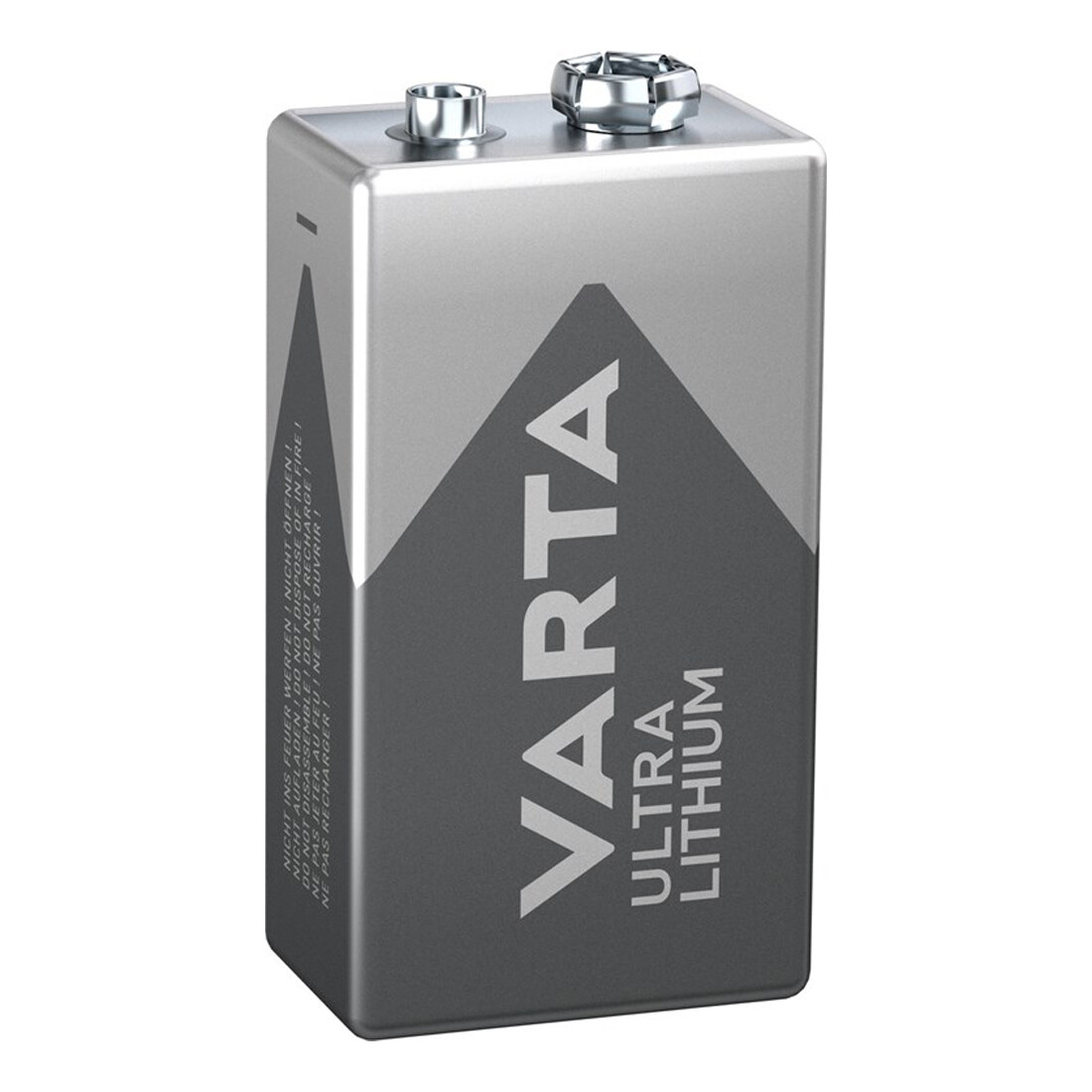 VARTA Superlife 9V Block-Batterie 6F22 – 350 MAh, Zink-Kohle, Einzelstück