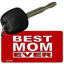 Best Mom Ever Metal Key Chain