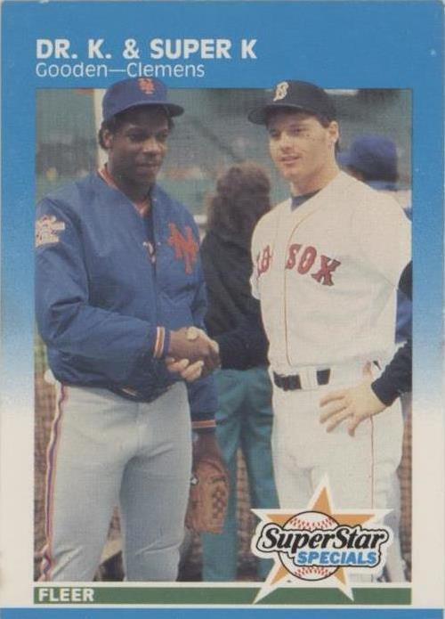 1987 Fleer - Dwight Gooden Roger Clemens #640 - 1 of 1
