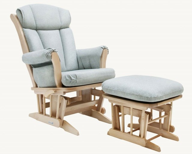 nursing chair and footstool