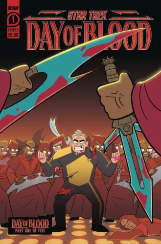 STAR TREK DAY OF BLOOD #1 CVR C FENOGLIO IDW PUBLISHING