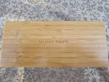 Mumm Napa Valley Cheese Nutmeg Grater Zester Bamboo Box