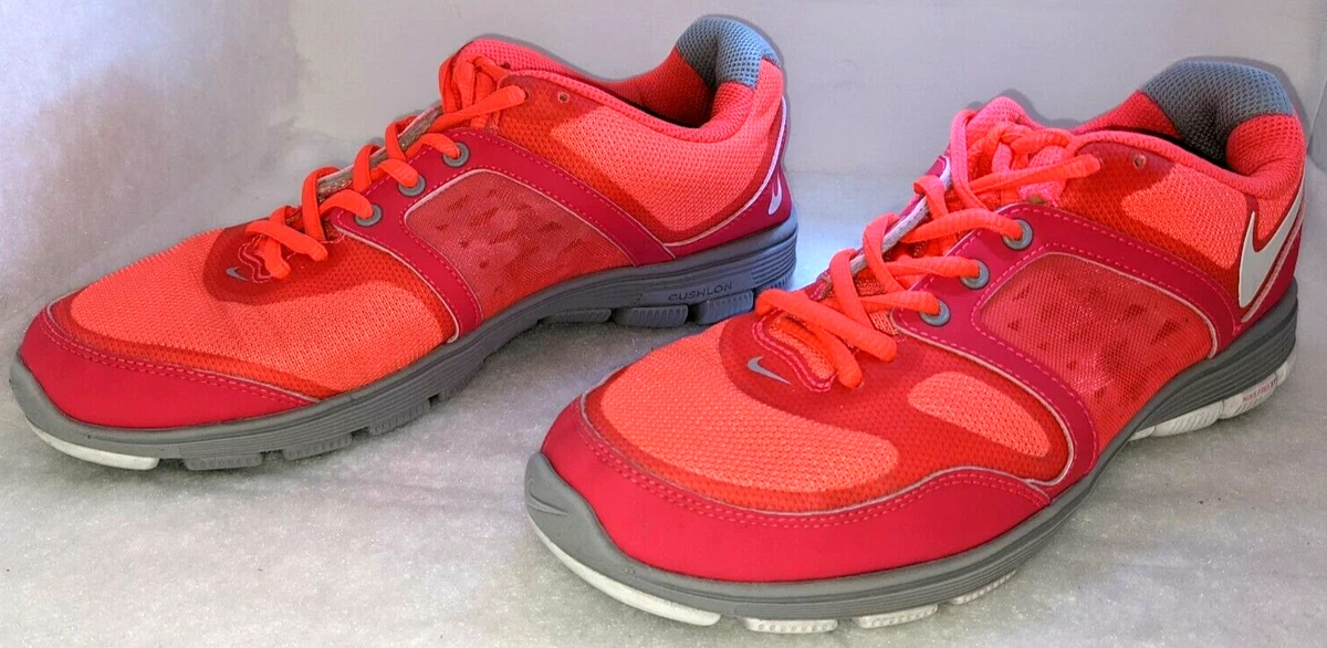 NIKE Training Free Motion Womens US 7.5 Running Pink/Orange | eBay