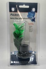 Aqueon Betta Filter Natural Plant for Aquarium. NEW in Package.