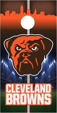 Cleveland Browns Cornhole Board Vinyl wraps
