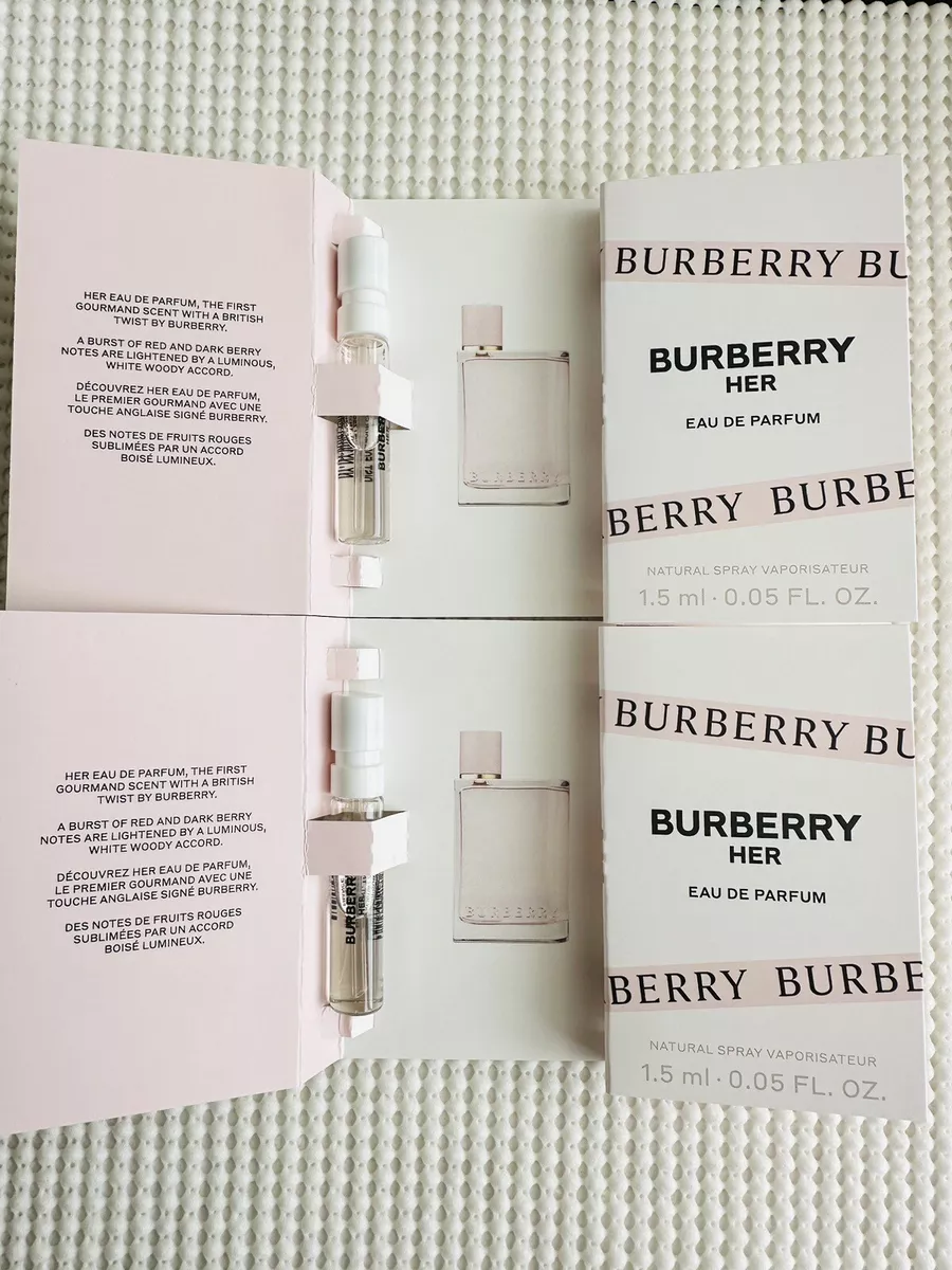 Burberry her top perfume notes