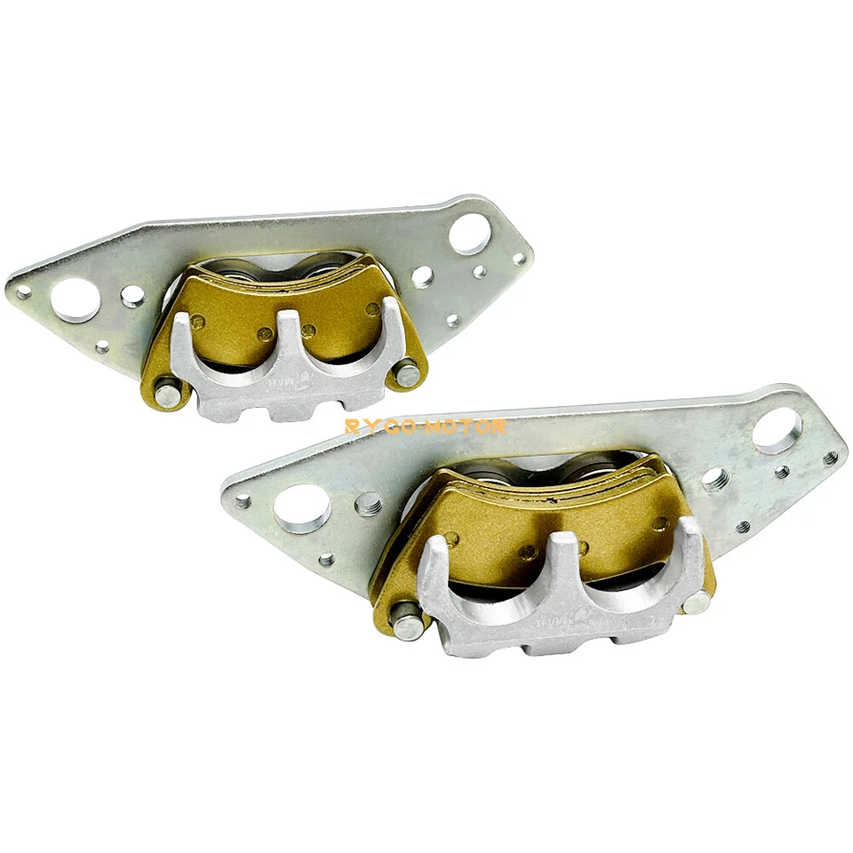 Front Rear Brake Calipers All 4 W/Pads for Polaris RZR 900 RZR XP 900 2011-2014 - Image 4 of 4