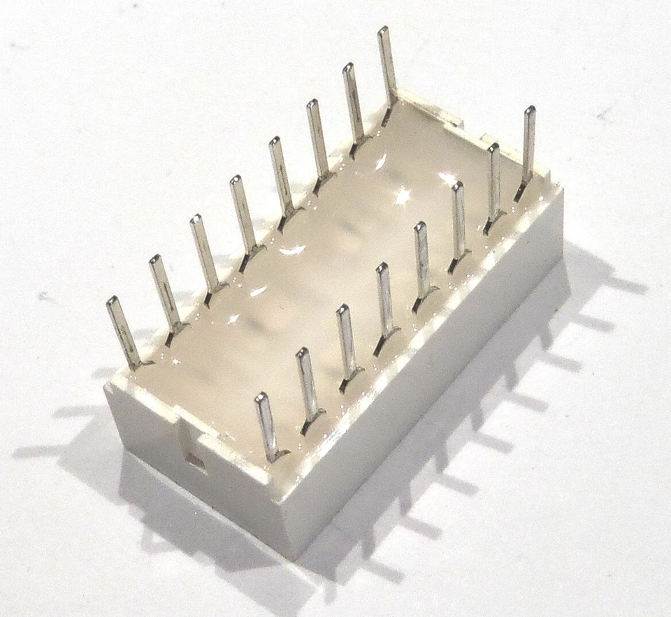 HLMP2720 - Bargraph Modul 4 LEDs Gelb LED Light Bars Hewlet Packard - Bild 3 von 3