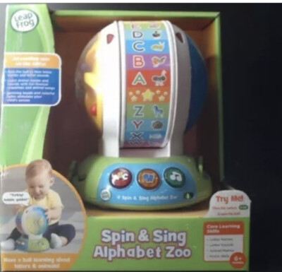 LeapFrog Spin & Sing Alphabet Zoo Learning Toy NIB 789704263033 | eBay