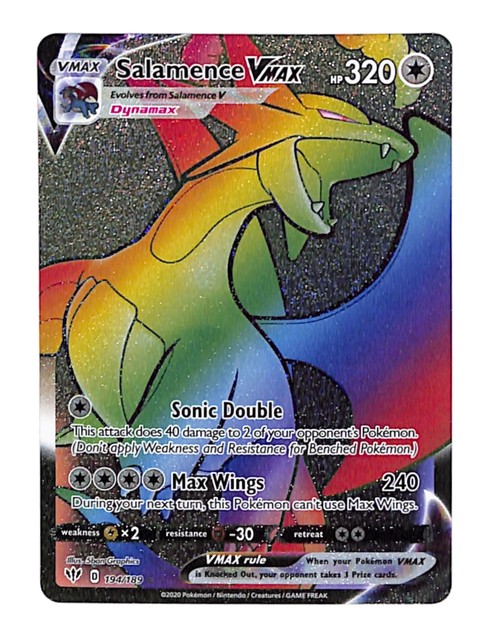 Salamence VMAX #194 (Darkness Ablaze (2020))