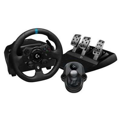 Logitech G SERIES G923 Lenkrad Und Pedale Simulatortreiber Schwarz