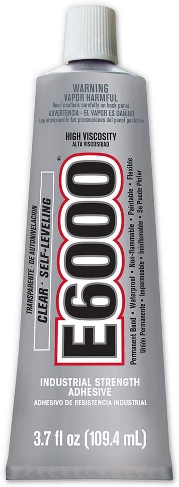 E6000 Industrial Strength Adhesive - High Viscosity (3.7 oz)