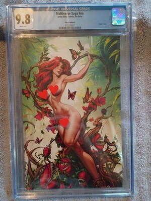 Artist Alley Multiverse Saga #nn Poison Ivy Full Naughty Cgc 9.8 Dc Comics 