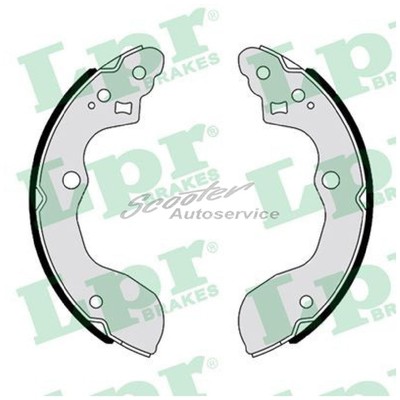 LPR Bremsbacken-Satz hinten 49607489 | 160743