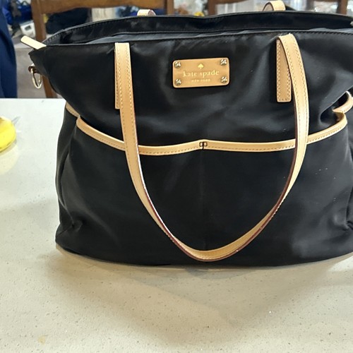 Kate Spade Nylon Honey Baby Diaper /Travel Bag/Adj Strap/ Changing Pad - Picture 8 of 11