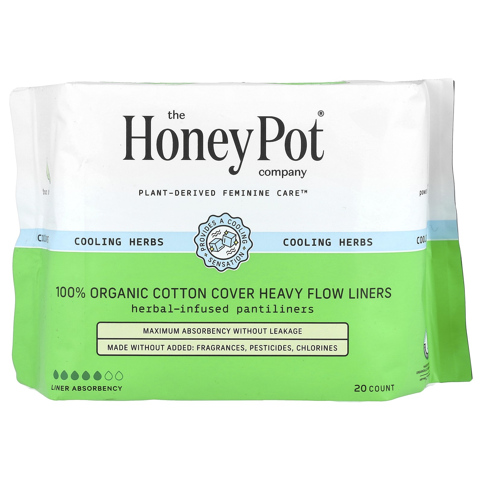 Плотные вкладыши из 100 органического хлопка количество 20 штук 2890₽