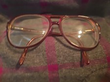 Safilo Elasta Eyeglasses FRAME 1545 Unisex Full Rim Aviator 51L Italy
