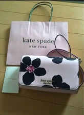 m1114 Kate Spade New York Cameron Grand Flora Pink Flap Bag Unused Authentic