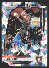 2024 Panini Prizm WNBA #96 Allisha Gray Ice Prizms