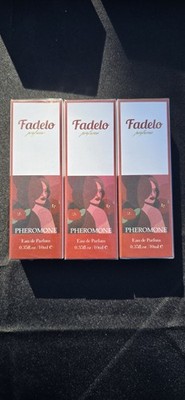 NEW!! Fadelo  PHEROMONE  Eau de Parfum Spray 0.35 Fl Oz (3 BOTTLES)