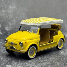 1:18 NOREV  Fiat 500 Convertible Jolly 1965 Alloy Car Model