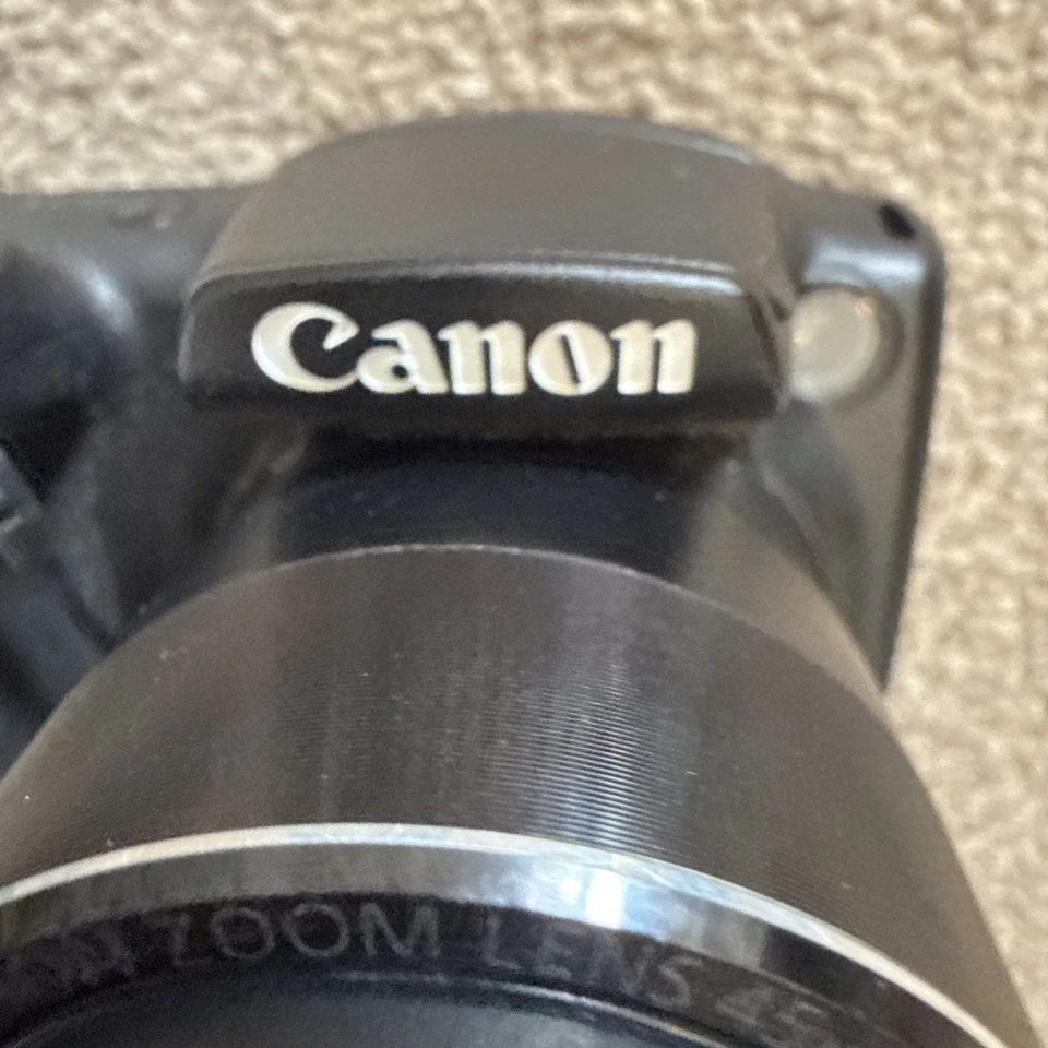 Canon Digital Camera PowerShot SX430 IS 20.0 MP 45x Optical Zoom Black Working - Image 2 of 4