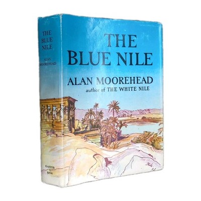 The Blue Nile by Alan Moorehead 1962 Harper and Row illustrated map vintage