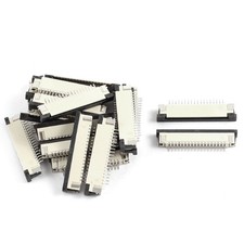 20Pcs Bottom Port 18Pin 1.0mm Pitch FFC FPC Ribbon Sockets Connector