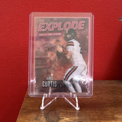 2026 Leaf Metal - Jared Curtis #1/1 Explode onto the Scene Autographs Football