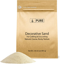 Natural Decorative Sand 2 Lbs Real Sand, Crafts, Decor, Vase Filler