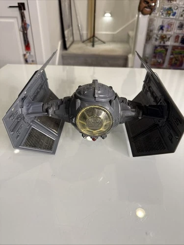 Vtg Star Wars Darth Vader Tie Fighter Vehicle Complete 1979 Kenner Working!