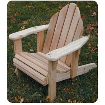 Woodcraft Project Paper Plan to Build Child-Size Adirondack Chair