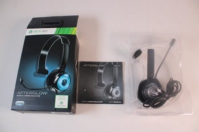 Xbox 360 Afterglow Wired Communicator Headset 2015 PDP - authentic