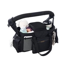 Momcozy Extra Large Stroller Organizer Max  with Food Grade Pacifi... Fast Ship