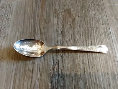 Vintage Spoon Wm Rogers Mfg 1939 New York World's Fair Theme Silverplate