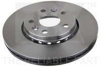 2X Bremsscheibe NK 203974 FüR KW0 Citan Mercedes Kangoo Renault BE W415 Tourer 2