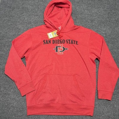 NWT San Diego State Aztecs NCAA Hooded Sweatshirt Men s Size L