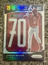 2023 Panini Prizm - 20-80 Scale Jordan Walker #SC13 Silver Prizm (RC) Cardinals
