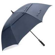 54 Inch Double Canopy Golf Umbrella - Automatic Open Windproof Protection