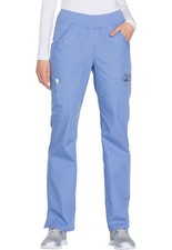 Ciel Cherokee Scrubs Workwear Straight Leg Pull On Cargo Pant WW210 CIEW