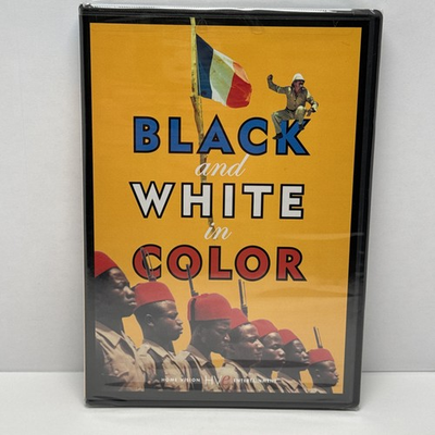 #ad #ad Black and White in Color 1976 Criterion Collection DVD 2003 New Sealed $24.96