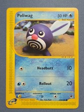 Pokémon TCG e-Card Series Expedition Base Set Poliwag 125/165 on eBay