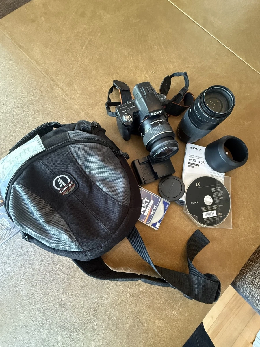 Preços baixos em Sony Alpha Sony A55 3-9.9x Câmeras Digitais | eBay