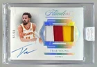 Trae Young 2024 Panini Flawless Horizontal GU 3 Color Patch Auto 1/25