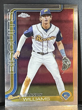 2025 Topps Pro Debut Baseball Carson Williams CHROME #PDC-127 Montgomery Biscuit