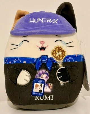 Squishmallows KPop Dämonenjäger RUMI Huntrix Squishmallow Cam Katze 8 Zoll Spielzeug NEU