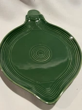 Fiestaware Ornament Shaped Plate 8 3/4" Fiesta Jade Green Xmas Serving Dish