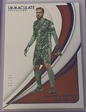 2024-25 Panini Immaculate Soccer Atletico Madrid Jan Oblak Sapphire 10/25
