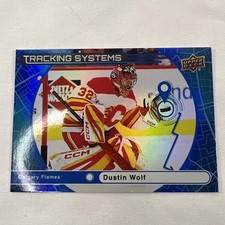 2025-26 Upper Deck Series 1 Dustin Wolf  Tracking Systems TS-23